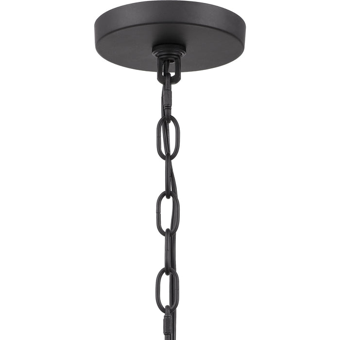 Myhouse Lighting Quoizel - QOP5179MBK - Four Light Pendant - Dre - Matte Black