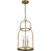 Myhouse Lighting Quoizel - QP5194WS - Three Light Pendant - Colonel - Weathered Brass