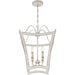 Myhouse Lighting Quoizel - SUM5216AWH - Four Light Pendant - Summerford - Antique White