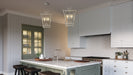 Myhouse Lighting Quoizel - SUM5216AWH - Four Light Pendant - Summerford - Antique White