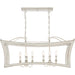 Myhouse Lighting Quoizel - SUM836AWH - Eight Light Island Chandelier - Summerford - Antique White