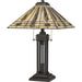 Myhouse Lighting Quoizel - TF5209TWT - Two Light Table Lamp - Stevie - Western Bronze