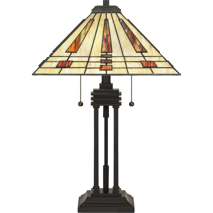 Myhouse Lighting Quoizel - TF5209TWT - Two Light Table Lamp - Stevie - Western Bronze