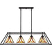 Myhouse Lighting Quoizel - TFAS442VA - Four Light Island Chandelier - Asheville - Valiant Bronze