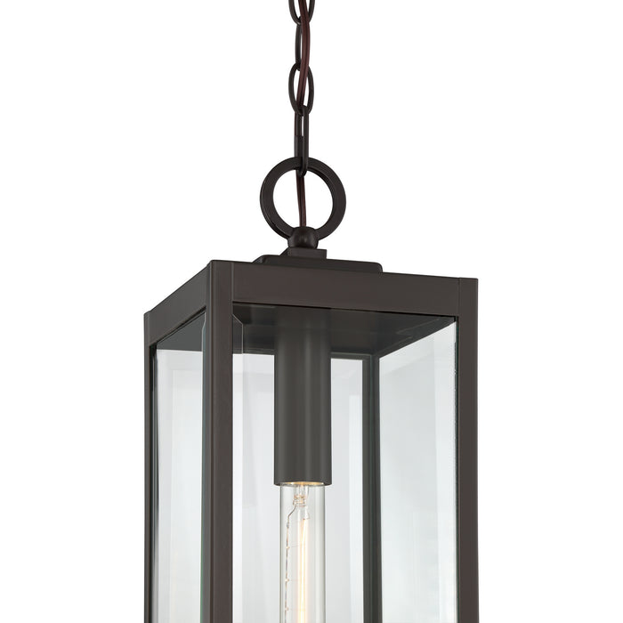 Myhouse Lighting Quoizel - WVR1907WT - One Light Outdoor Lantern - Westover - Western Bronze