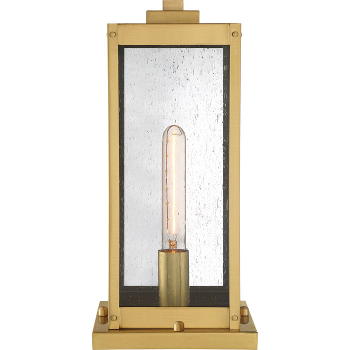 Myhouse Lighting Quoizel - WVR9106A - One Light Outdoor Lantern - Westover - Antique Brass