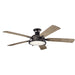 Myhouse Lighting Kichler - 310017AVI - 60"Ceiling Fan - Hatteras Bay - Anvil Iron