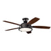 Myhouse Lighting Kichler - 310018AVI - 52"Ceiling Fan - Hatteras Bay - Anvil Iron