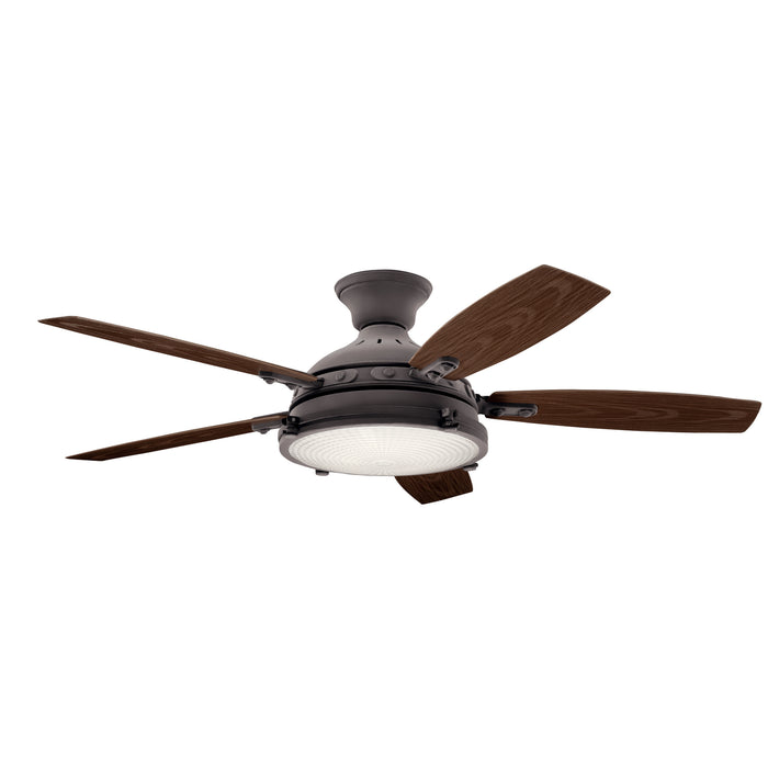 Myhouse Lighting Kichler - 310018WZC - 52"Ceiling Fan - Hatteras Bay - Weathered Zinc