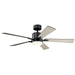 Myhouse Lighting Kichler - 330000SBK - 52"Ceiling Fan - Lucian Elite - Satin Black