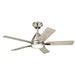 Myhouse Lighting Kichler - 330090BSS - 44"Ceiling Fan - Arvada - Brushed Stainless Steel