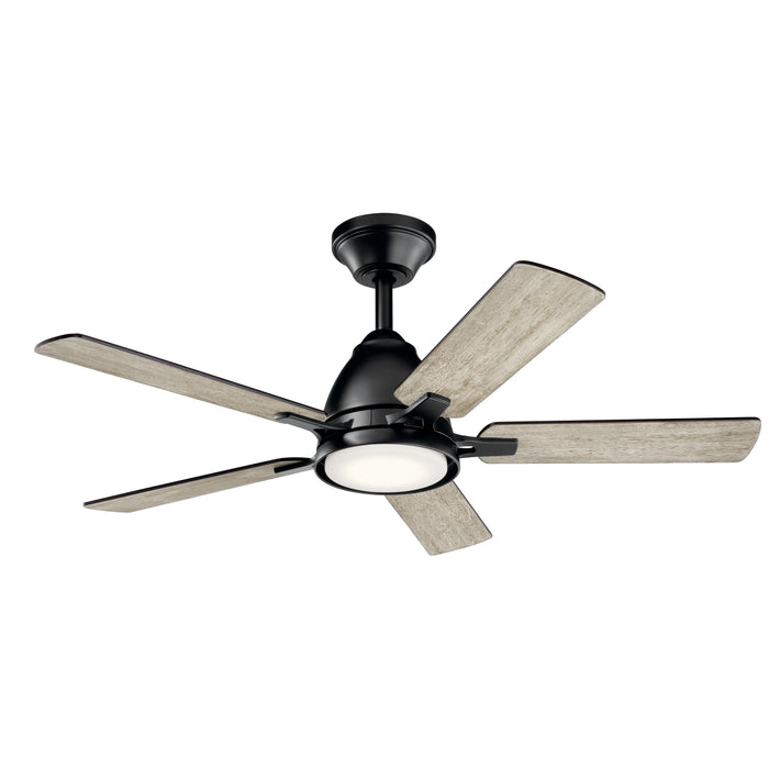 Myhouse Lighting Kichler - 330090SBK - 44"Ceiling Fan - Arvada - Satin Black