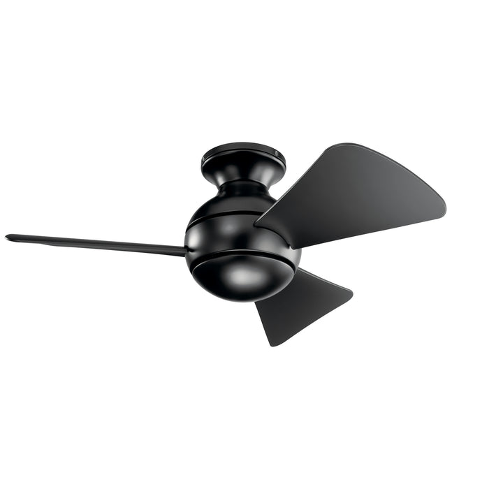 Myhouse Lighting Kichler - 330150SBK - 34"Ceiling Fan - Sola - Satin Black