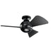 Myhouse Lighting Kichler - 330150SBK - 34"Ceiling Fan - Sola - Satin Black