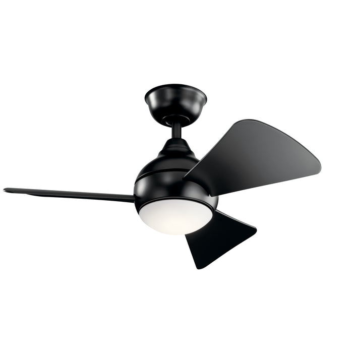 Myhouse Lighting Kichler - 330150SBK - 34"Ceiling Fan - Sola - Satin Black