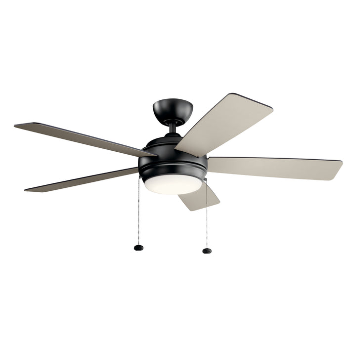 Myhouse Lighting Kichler - 330174SBK - 52"Ceiling Fan - Starkk - Satin Black