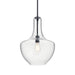 Myhouse Lighting Kichler - 42046BK - One Light Pendant - Everly - Black