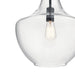 Myhouse Lighting Kichler - 42046BK - One Light Pendant - Everly - Black