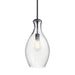 Myhouse Lighting Kichler - 42047BK - One Light Mini Pendant - Everly - Black