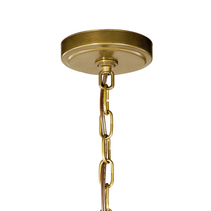 Myhouse Lighting Kichler - 42138NBR - Four Light Foyer Pendant - Voleta - Natural Brass