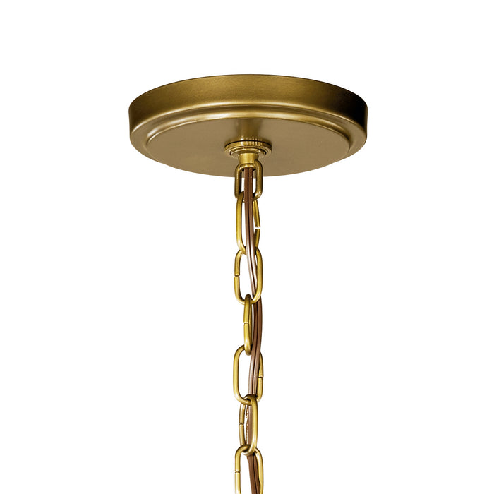 Myhouse Lighting Kichler - 42139NBR - Six Light Foyer Chandelier - Voleta - Natural Brass