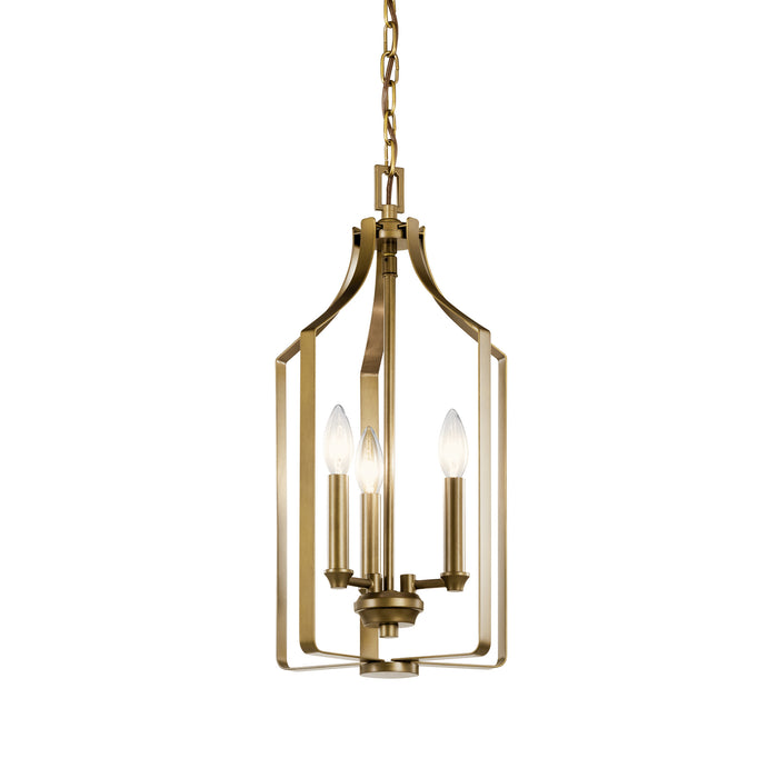 Myhouse Lighting Kichler - 42499NBR - Three Light Pendant - Morrigan - Natural Brass