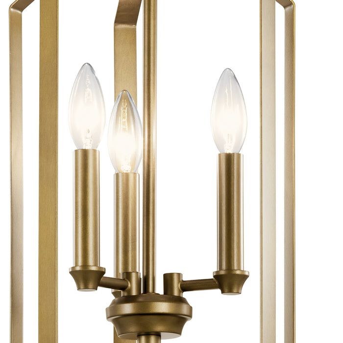 Myhouse Lighting Kichler - 42499NBR - Three Light Pendant - Morrigan - Natural Brass