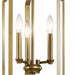 Myhouse Lighting Kichler - 42499NBR - Three Light Pendant - Morrigan - Natural Brass