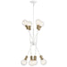 Myhouse Lighting Kichler - 43118WH - Eight Light Chandelier - Armstrong - White