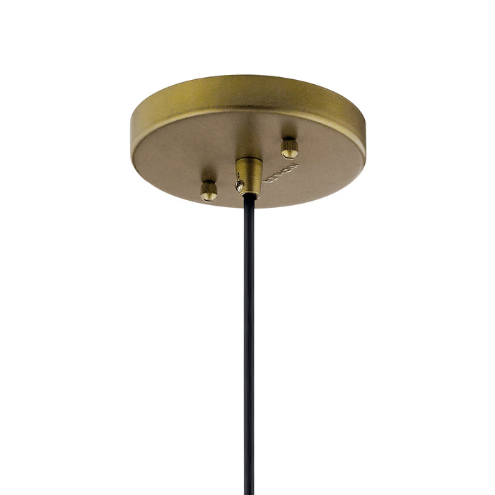 Myhouse Lighting Kichler - 43850NBR - One Light Mini Pendant - Avery - Natural Brass