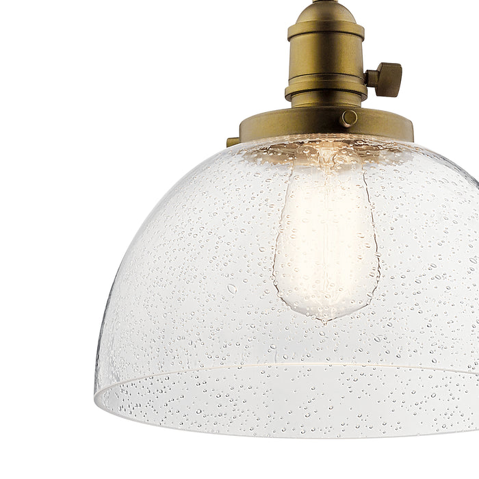 Myhouse Lighting Kichler - 43853NBR - One Light Mini Pendant - Avery - Natural Brass