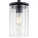 Myhouse Lighting Kichler - 43996BK - One Light Mini Pendant - Crosby - Black