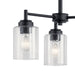 Myhouse Lighting Kichler - 44029BK - Three Light Mini Chandelier - Winslow - Black