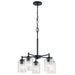 Myhouse Lighting Kichler - 44030BK - Five Light Chandelier - Winslow - Black