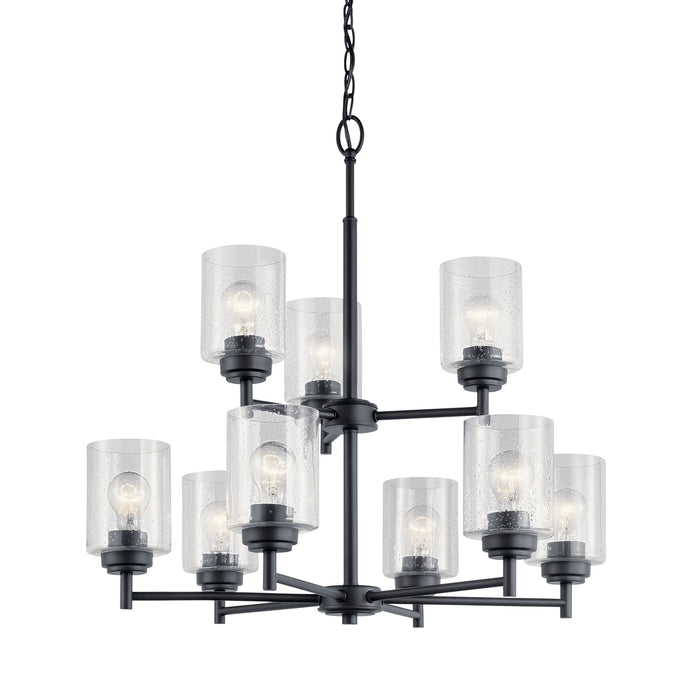 Myhouse Lighting Kichler - 44031BK - Nine Light Chandelier - Winslow - Black