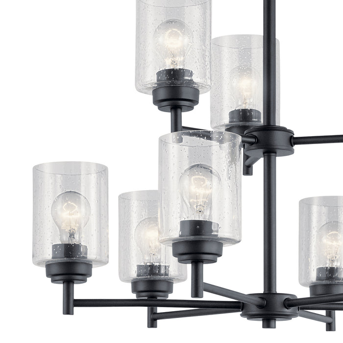 Myhouse Lighting Kichler - 44031BK - Nine Light Chandelier - Winslow - Black