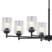 Myhouse Lighting Kichler - 44035BK - Eight Light Chandelier - Winslow - Black