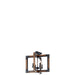 Myhouse Lighting Kichler - 44046AUB - Four Light Chandelier/Semi Flush Mount - Marimount - Auburn Stained Finish