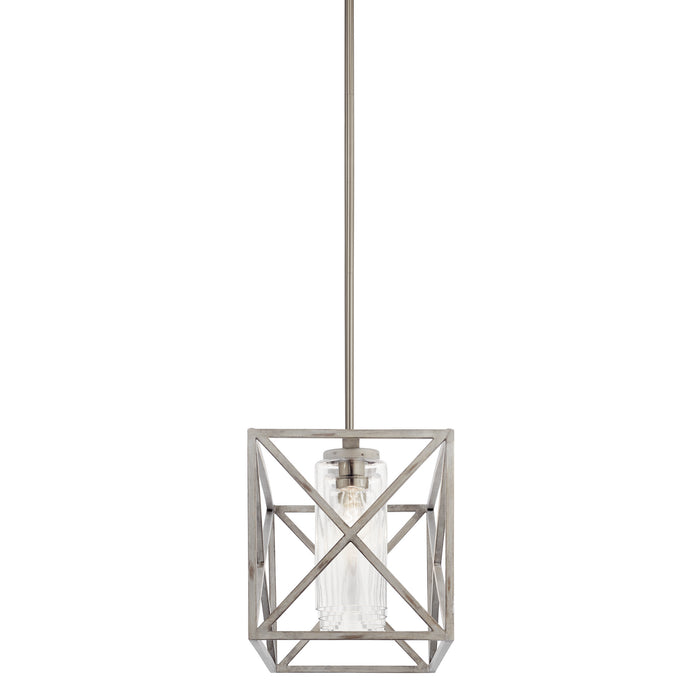 Myhouse Lighting Kichler - 44081DAW - Five Light Linear Chandelier - Moorgate - Distressed Antique White