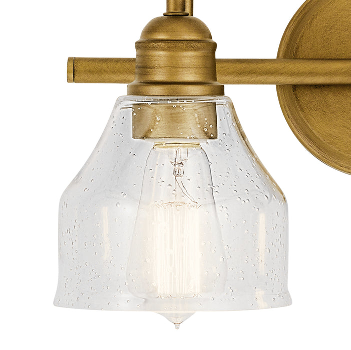 Myhouse Lighting Kichler - 45972NBR - Two Light Bath - Avery - Natural Brass