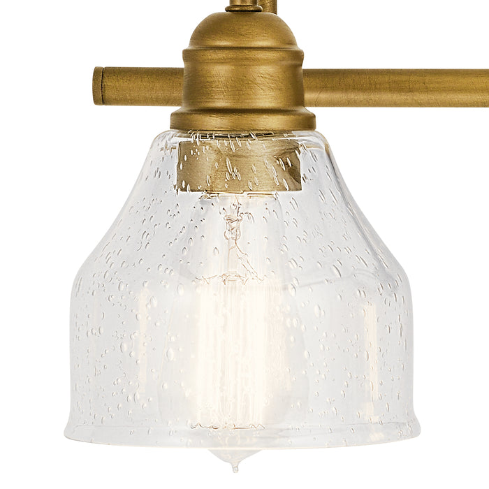 Myhouse Lighting Kichler - 45973NBR - Three Light Bath - Avery - Natural Brass