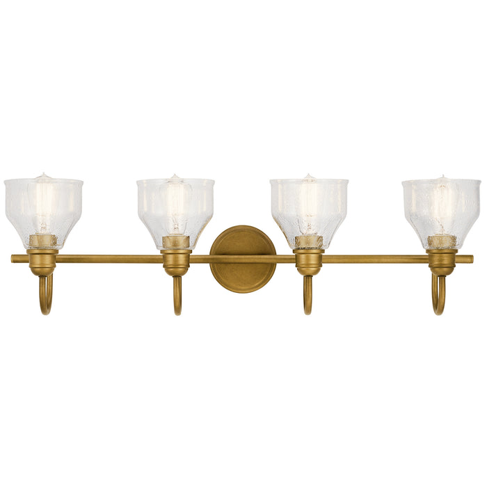 Myhouse Lighting Kichler - 45974NBR - Four Light Bath - Avery - Natural Brass