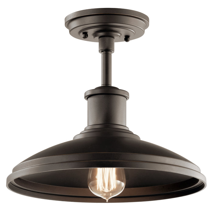 Myhouse Lighting Kichler - 49982OZ - One Light Outdoor Pendant/Semi Flush Mount - Allenbury - Olde Bronze