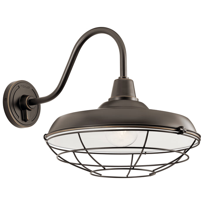 Myhouse Lighting Kichler - 49991OZ - One Light Outdoor Wall Mount - Pier - Olde Bronze