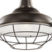 Myhouse Lighting Kichler - 49992OZ - One Light Outdoor Pendant/Semi Flush Mount - Pier - Olde Bronze