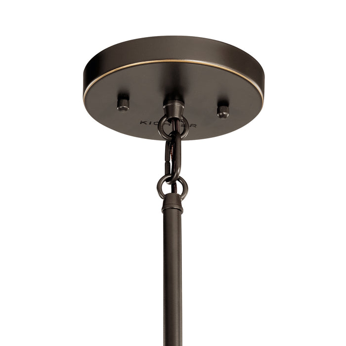 Myhouse Lighting Kichler - 49992OZ - One Light Outdoor Pendant/Semi Flush Mount - Pier - Olde Bronze