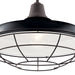 Myhouse Lighting Kichler - 49993BK - One Light Outdoor Pendant/Semi Flush Mount - Pier - Black