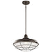 Myhouse Lighting Kichler - 49993OZ - One Light Outdoor Pendant/Semi Flush Mount - Pier - Olde Bronze