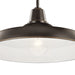 Myhouse Lighting Kichler - 49993OZ - One Light Outdoor Pendant/Semi Flush Mount - Pier - Olde Bronze