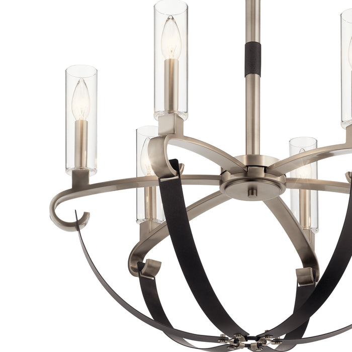 Myhouse Lighting Kichler - 52015CLP - Six Light Chandelier - Artem - Classic Pewter